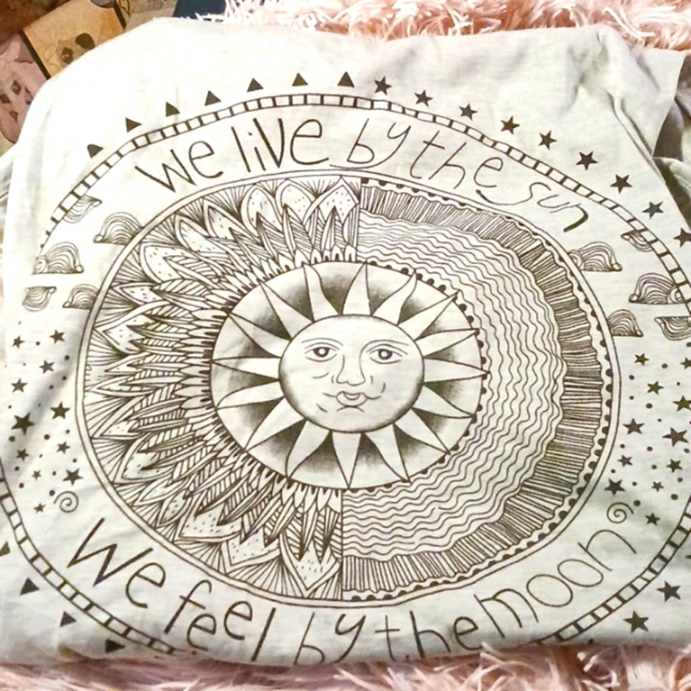 Gray boho tank medium
